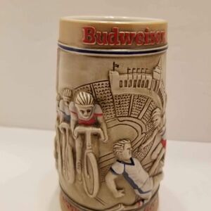Budweiser Ceramic Beer Stein